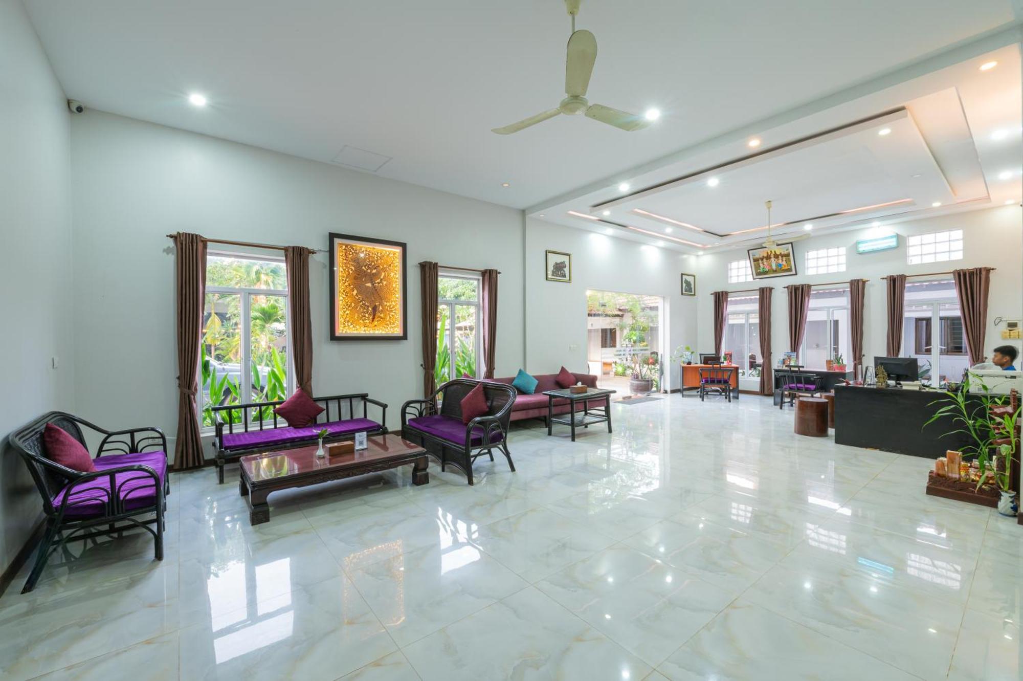 Damnak Soksan Hotel Siem Reap Ngoại thất bức ảnh